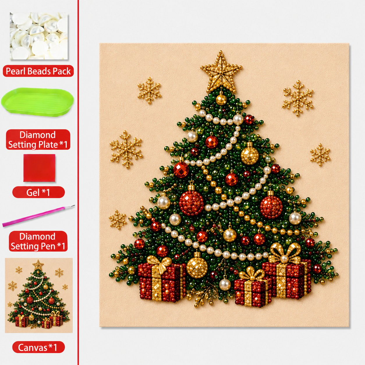 ๐DIY Christmas Pearl Art Kit