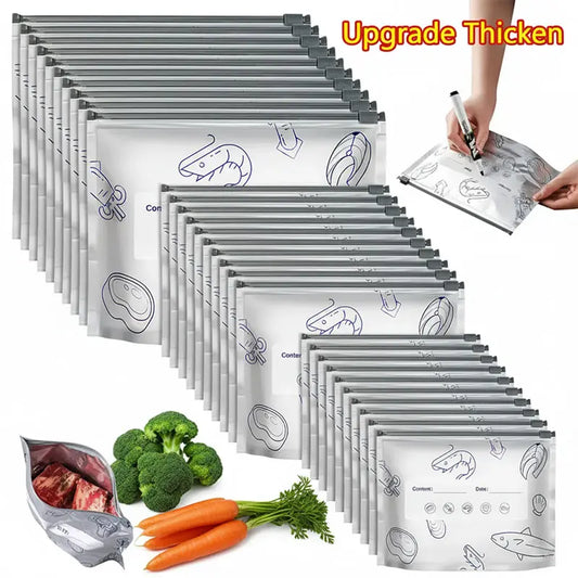 ⏰Buy 1 Get 1 Free 🧊 Reusable Upright Food Storage Bags for Fresher Food
