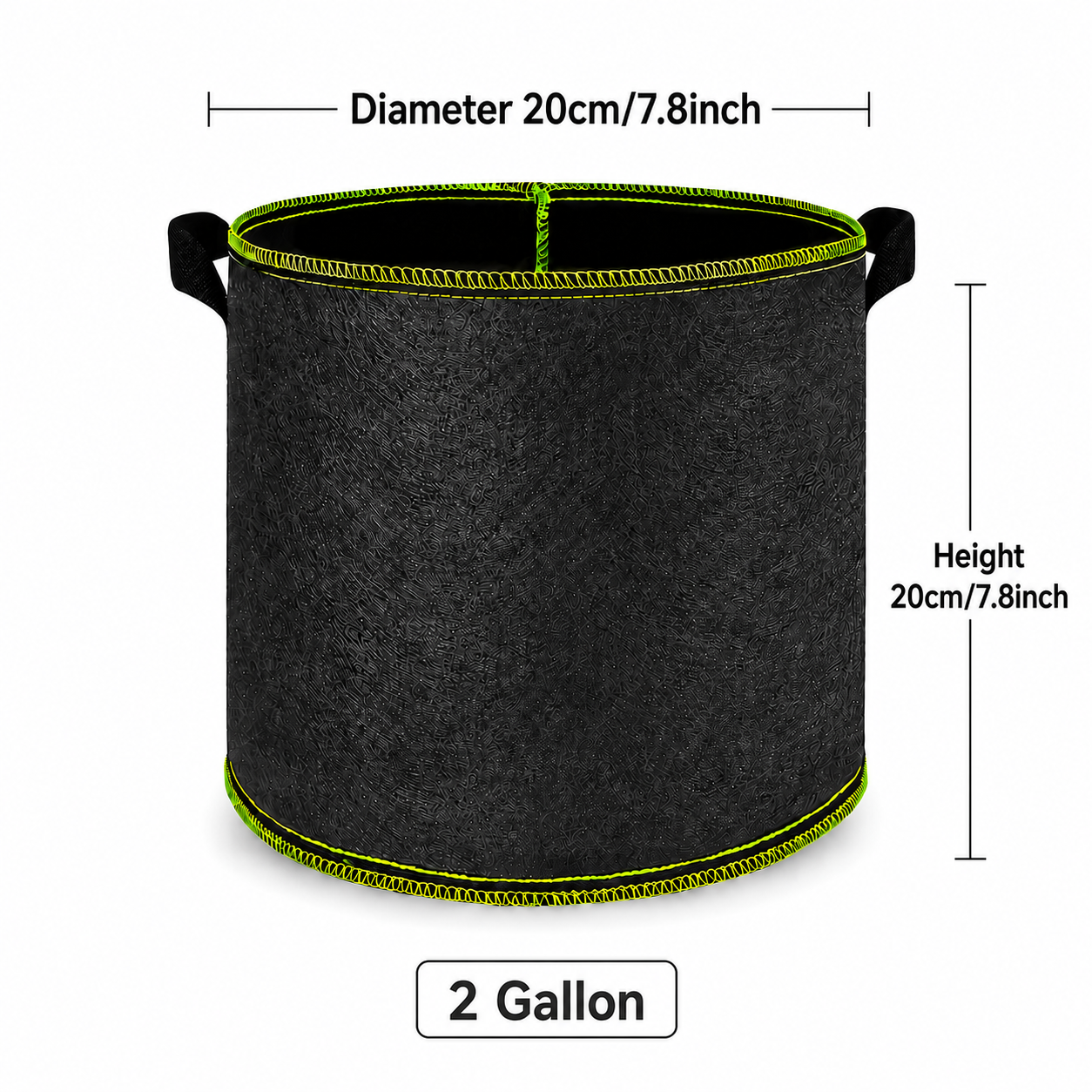 🌱 [UPGRADED] Heavy Duty Grow Bags - Say Goodbye to Root Rot!