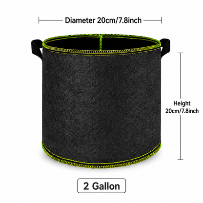 🌱 [UPGRADED] Heavy Duty Grow Bags - Say Goodbye to Root Rot!