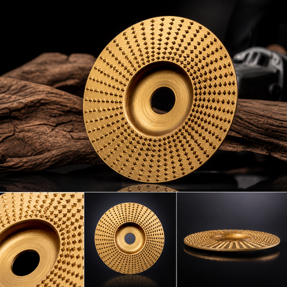 ⏰Limited Deal: Wood Carving Disc for Angle Grinder – Buy 1 Get 1 Free