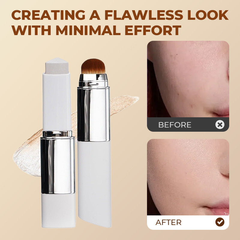 ✨BUY 1 GET 1 FREE — 3-in-1 Color-Adjusting Foundation Stick for Pores, Redness & Uneven Skin Tone