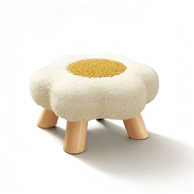 Flower, mushroom, stool