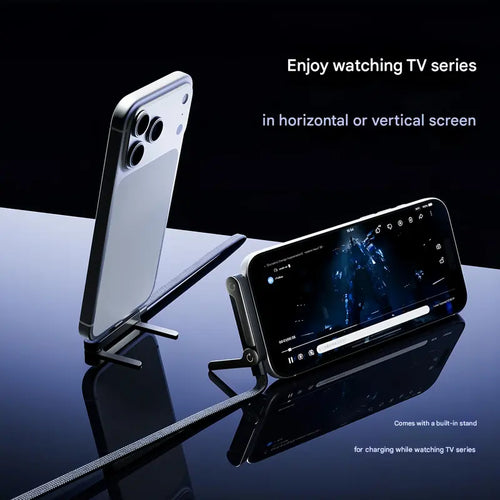 2-in-1 240W Fast Charging Cable – Charge & Stand Anywhere