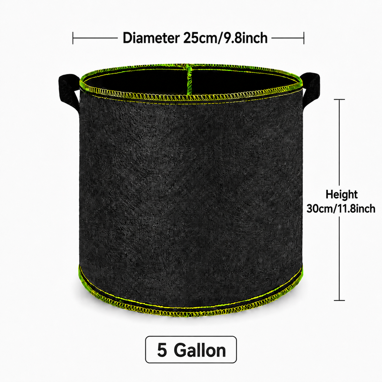 🌱 [UPGRADED] Heavy Duty Grow Bags - Say Goodbye to Root Rot!