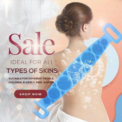 Silicone Back Scrubber & Body Brush — Reaches Your Whole Back