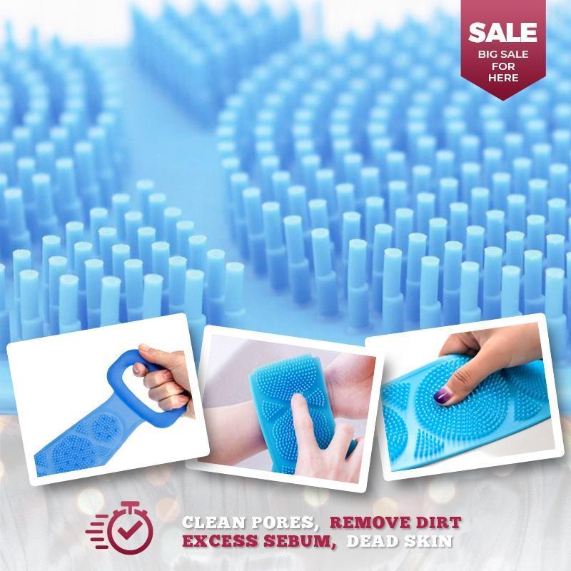 Silicone Back Scrubber & Body Brush — Reaches Your Whole Back